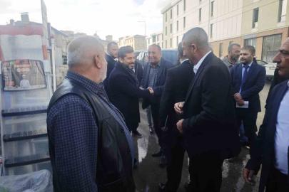 Akçadağ Çarşısı’nda esnafın talepleri değerlendirildi