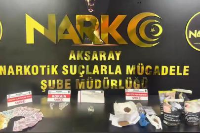 Aksaray’da uyuşturucu operasyonu: 10 tutuklama