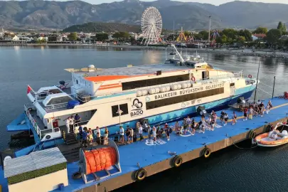 Balıkesir Deniz Otobüsü sezonu tamamladı