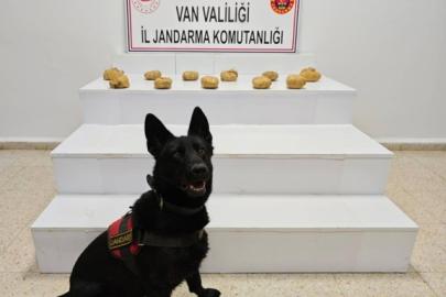 Başkale’de çuvalda 11 kilo 958 gram toz esrar ele geçirildi