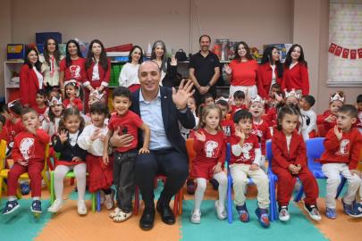 Başkan Kotan, Cumhuriyet Bayramı’nı çocuklarla kutladı