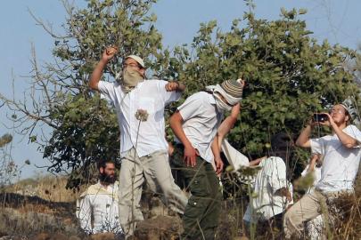 Batı Şeria'da zeytin hasadına siyonistlerden saldırı