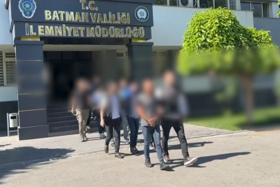 Batman merkezli uyuşturucu operasyonunda 17 kişi tutuklandı
