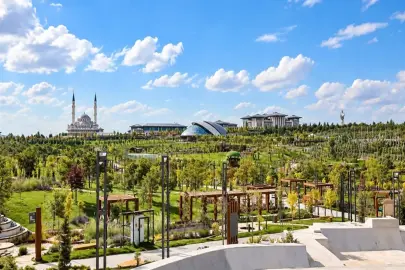 Beştepe Millet Ormanı açılıyor. Yaklaşık 92 futbol sahası büyüklüğünde