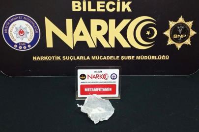 Bilecik'te uyuşturucu operasyonunda bir şüpheli yakalandı
