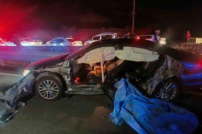 Bingöl’de otomobil bariyere çarptı: 2 ölü, 2 yaralı