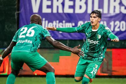 Bodrum FK'da Berkay'ın siftah sevinci