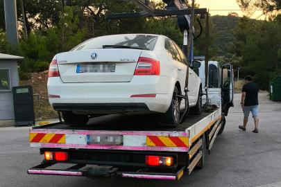 Bodrum'da korsan taşımacılık yapan 181 araca 19,2 milyon lira ceza