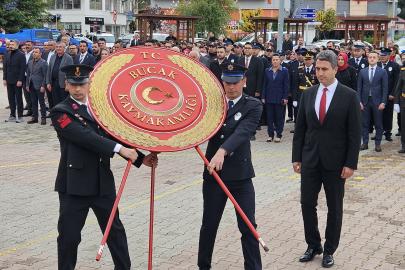 Bucak'ta 29 Ekim töreni