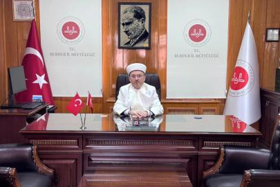 Burdur müftüsü göreve başladı