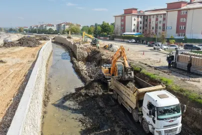 Bursa Büyükşehir'den Nilüfer'de kapsamlı dere ıslahı