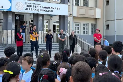 Bursa’da öğrencilere orman yangınları eğitimi