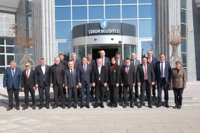 Çorum'da muhtarlarla güç birliği mesajı