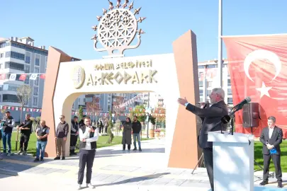Çorum’un üçüncü tematik parkı ‘Arkeopark’ açıldı