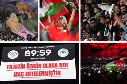 Cumhurbaşkanı Erdoğan’dan Filistin-Konyaspor maçına mesaj: Kardeşliği gözler önüne seren müstesna bir örnek
