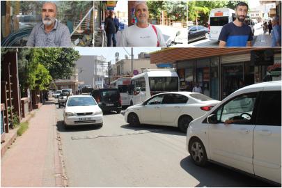Dar yol, yoğun trafik: Ergani esnafı çözüm bekliyor