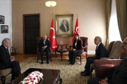 DEM Parti heyetinden Bahçeli'ye ziyaret