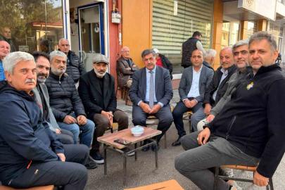 Erzincan Belediye Başkanı Aksun vatandaşlarla bir araya geldi