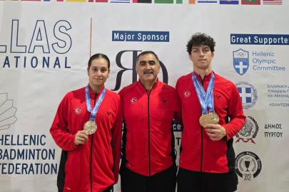 Erzincanlı badmintonculardan uluslararası şampiyonluk