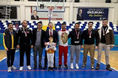 Erzurum Emniyetinin Sporcuları Kamu Spor Oyunları’nda İl Şampiyonu oldu