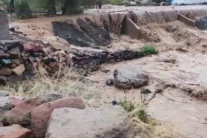 Erzurum’da sel dehşeti: 1991 rakımlı mahalle sele teslim oldu, köylüler seferber oldu