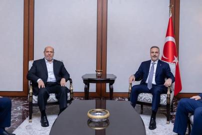 Fidan Hamas heyetini kabul etti