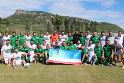 Gagavuzya Master Futbol Takımı Antalya'da şampiyon