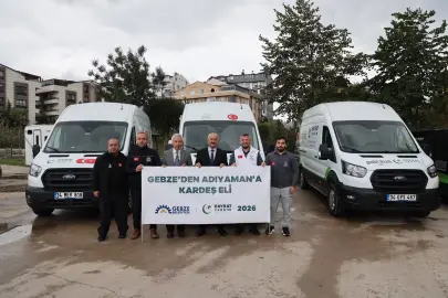 Gebze’den Adıyaman’a kardeş eli