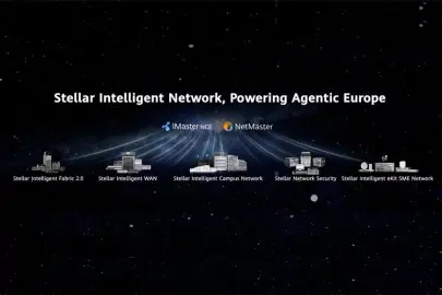 Huawei, "Güvenli ve Akıllı Bağlantı" felsefesi kapsamında Avrupa Bölgesi için geliştirilmiş Stellar Akıllı Ağ Çözümünü tanıttı