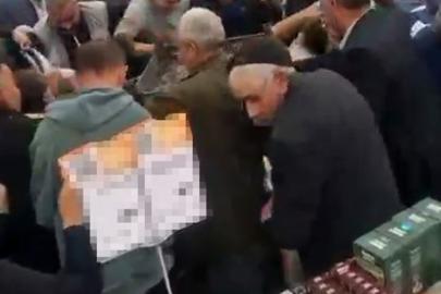 Iğdır’da markette ucuz palamut izdihama neden oldu