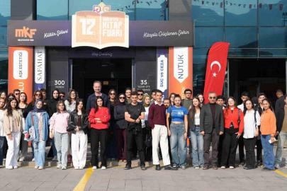 İnönü Üniversitesi Öğrencilerinden Kitap Fuarı’na ziyaret