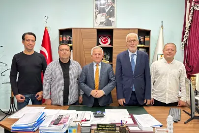 İpsala'da anlamlı buluşma... Batı Trakya’dan İpsala Belediyesi’ne dostluk ziyareti