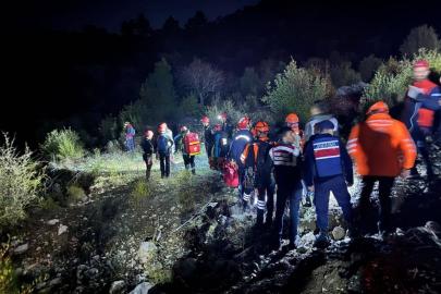 Isparta'da kanyonda kaybolan 14 kişilik gruptan 1 kişi hayatını kaybetti