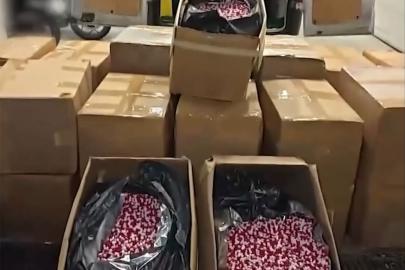 İstanbul'da uyuşturucu operasyonu: 1 milyon 642 bin sentetik hap ele geçirildi