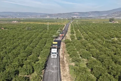 İzmir Selçuk’ta 15,5 kilometrelik yol yenileniyor
