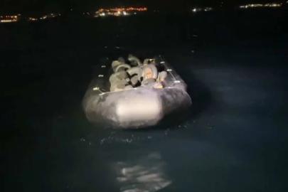 İzmir'de 18 düzensiz göçmen yakalandı