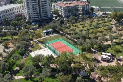 İzmir’de spor salonu açık havaya taşındı