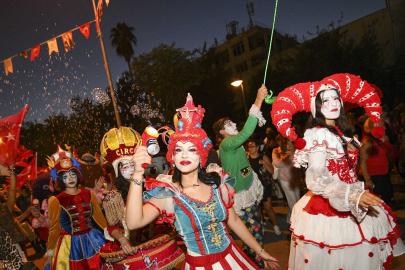 Kaleiçi Old Town Festivali'nde karnaval havası