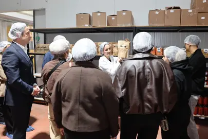 Kardeş okullar Bursa Nilüfer’in üretim modellerini inceledi