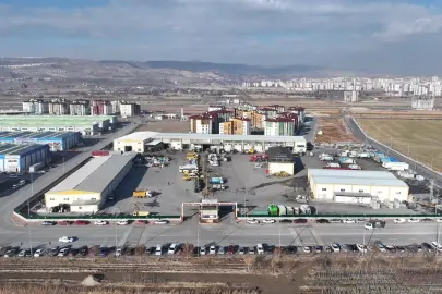 Kayseri Kocasinan'ın bakım onarım merkezi sanayi sitesi gibi