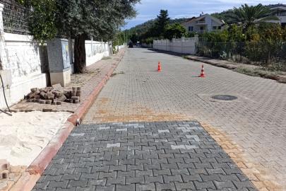 Kemer'de altyapı çalışmaları