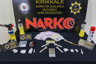 Kırıkkale'de uyuşturucu operasyonunda 1 kişi tutuklandı