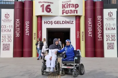 Kocaeli'de “Engelsiz Taksi” ile Kitap Fuarı’na kolay ulaşım