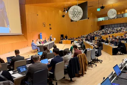 Konya'da Başkan Altay, BM Belediye Başkanları Forumu'nda konuştu