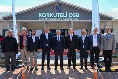 Korkuteli OSB'de altyapı yüzde 99 tamam