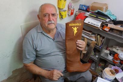 Körüklü Efe çizmesinin son ustası