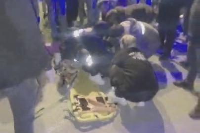 Kovancılar’da kamyonun çarptığı genç ağır yaralandı