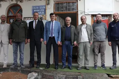 Kütahya'da Başkan Kahveci'den Evliya Çelebi Mahallesi’ne ziyaret