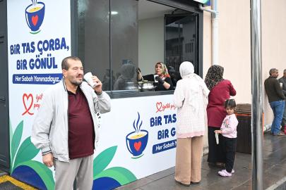 Malatya'da hasta ve hasta yakınlarına sıcak çorba ikramı