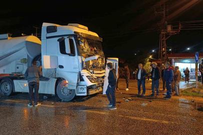 Malatya’da kazada üç araç hasar gördü